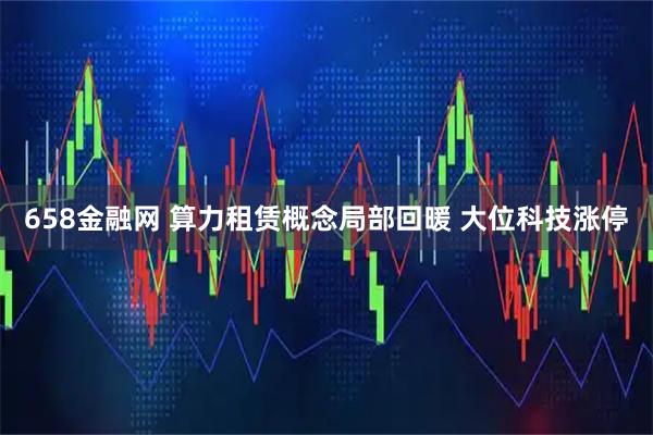 658金融网 算力租赁概念局部回暖 大位科技涨停